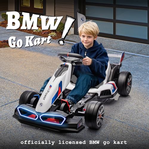 Black Electric Go Kart with Adjustable Seat W788147