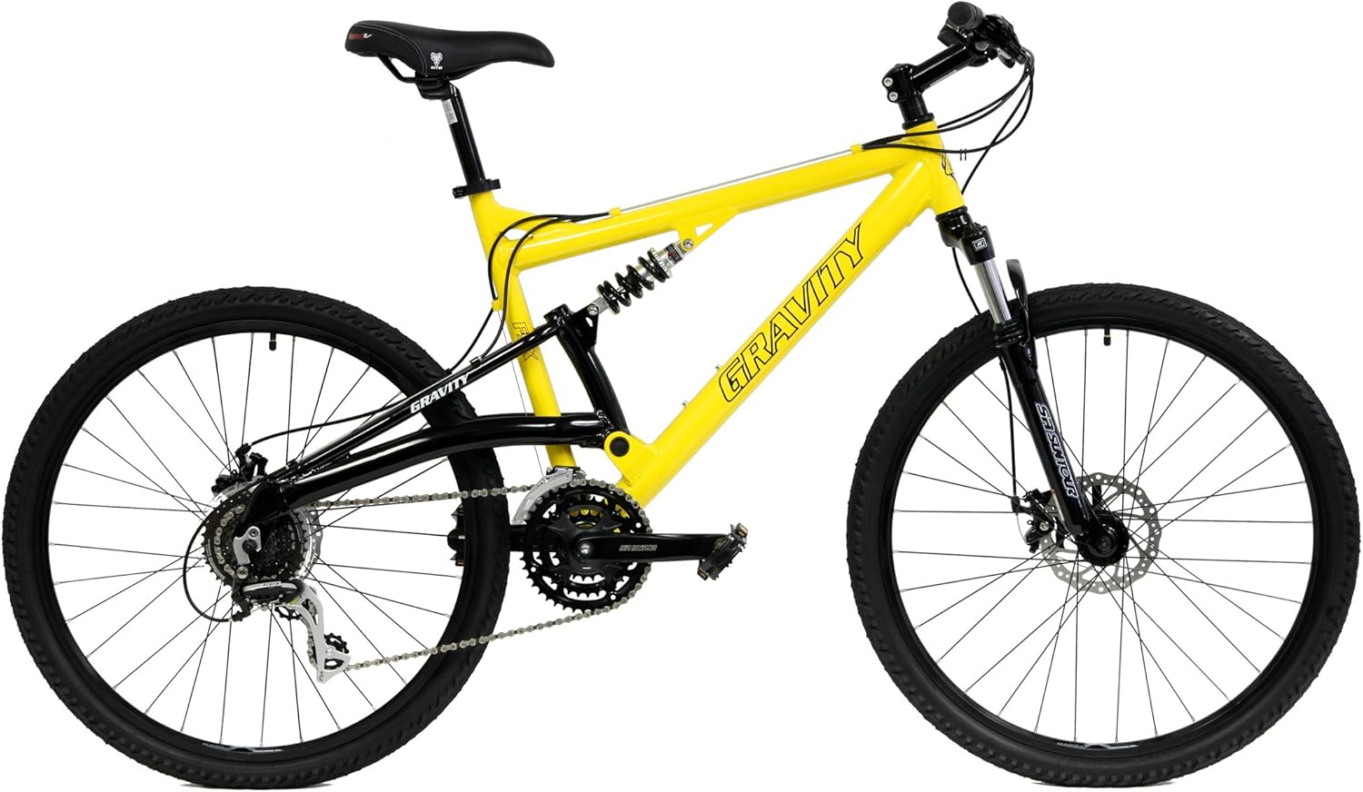 Dual Full Suspension Mountain Bike with Disc Brakes Aluminum Frame M3347
