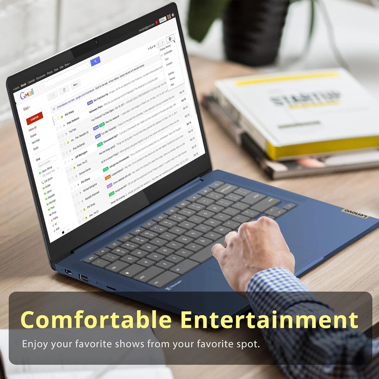 14" FHD IPS Touchscreen Chromebook, 4GB RAM, 64GB eMMC, WiFi6 X2758