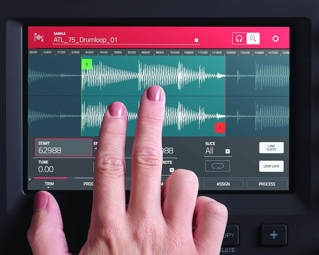 7" Multi-Color Touchscreen Music Production Station V699685