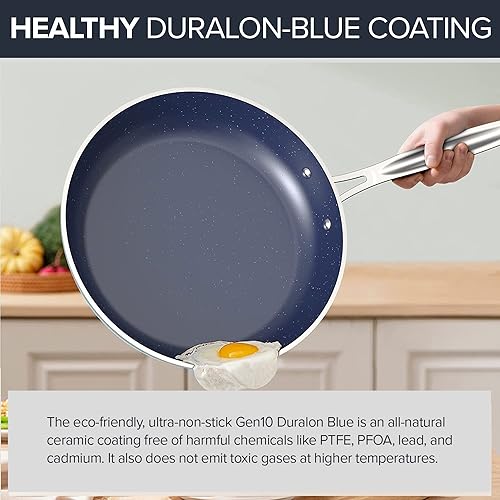 7pc Ceramic Nonstick Cookware Set D349471