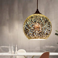 3D Art Ball Pendant Light Glass Chandelier H281835