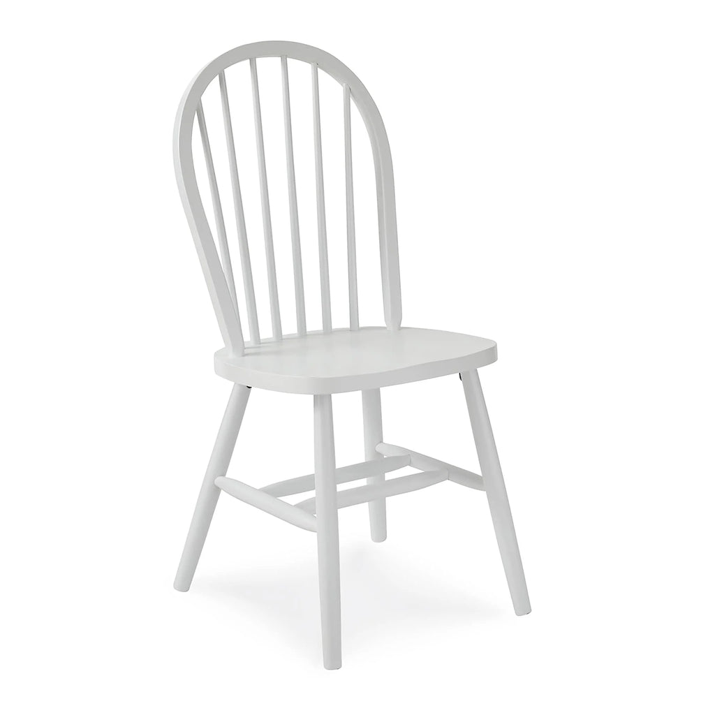 White Solid Wood Dining Chair J8316