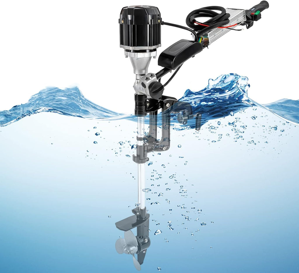 1000W 5HP Electric Outboard Motor Brushless Trolling Motor for Small Vessels H20827