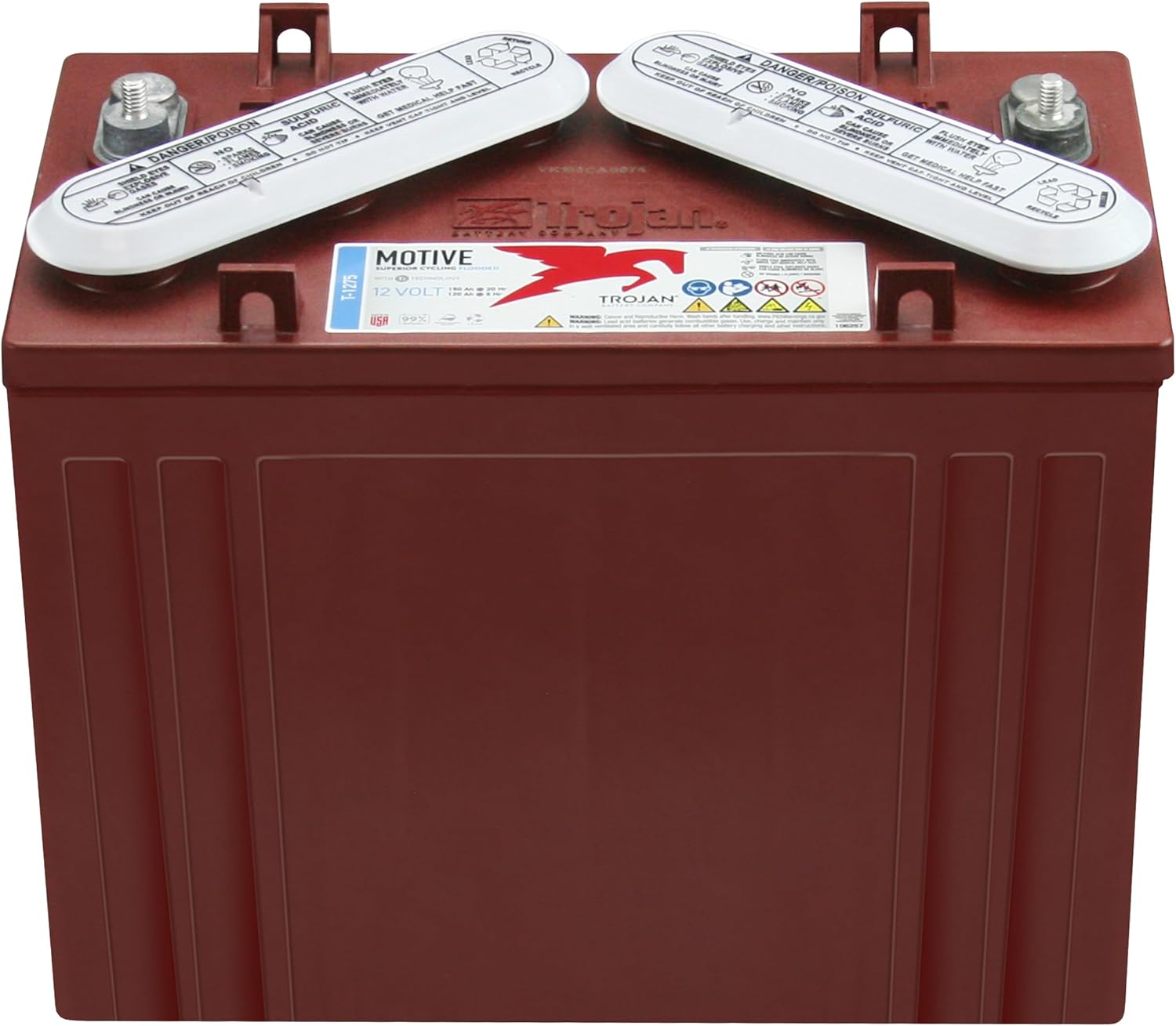 12V 150Ah Flooded Lead Acid Deep Cycle Battery x2 U326885