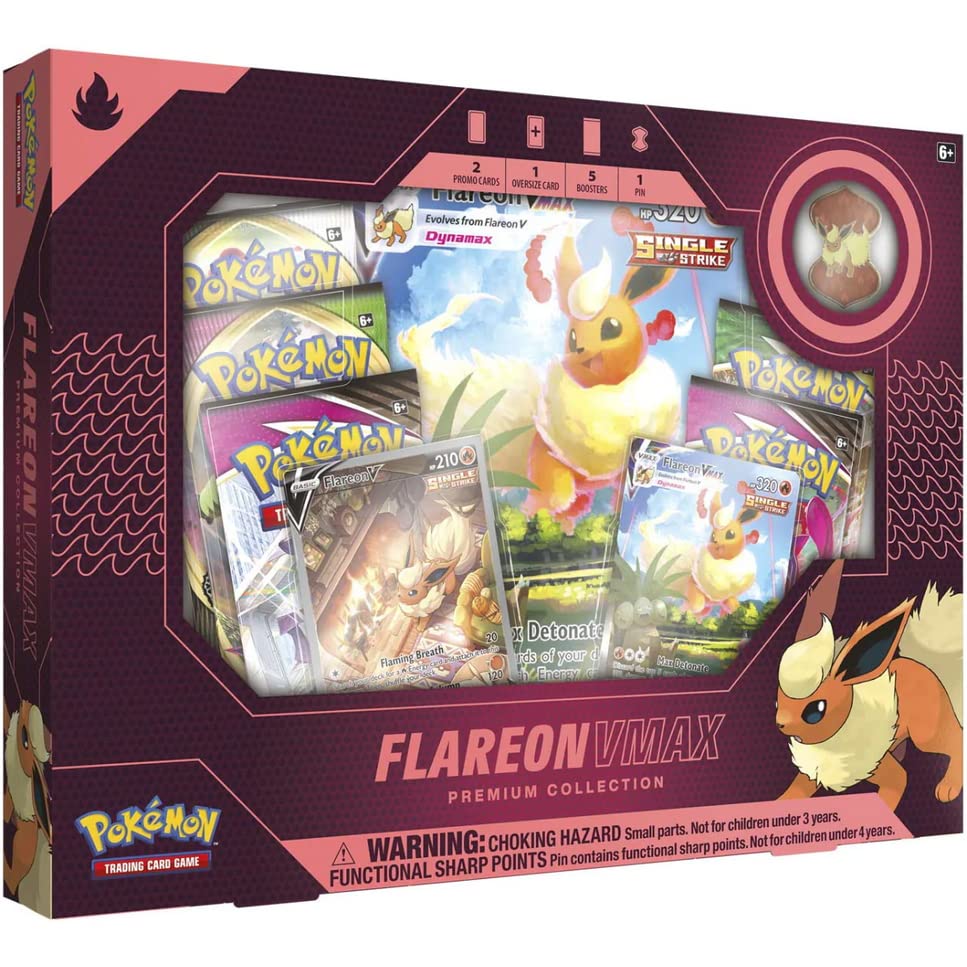 Eevee Evolutions Flareon VMAX Premium Collection A502029