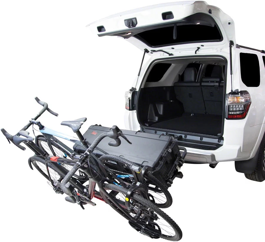 Black 2-Bike Cargo Bike Rack S9256