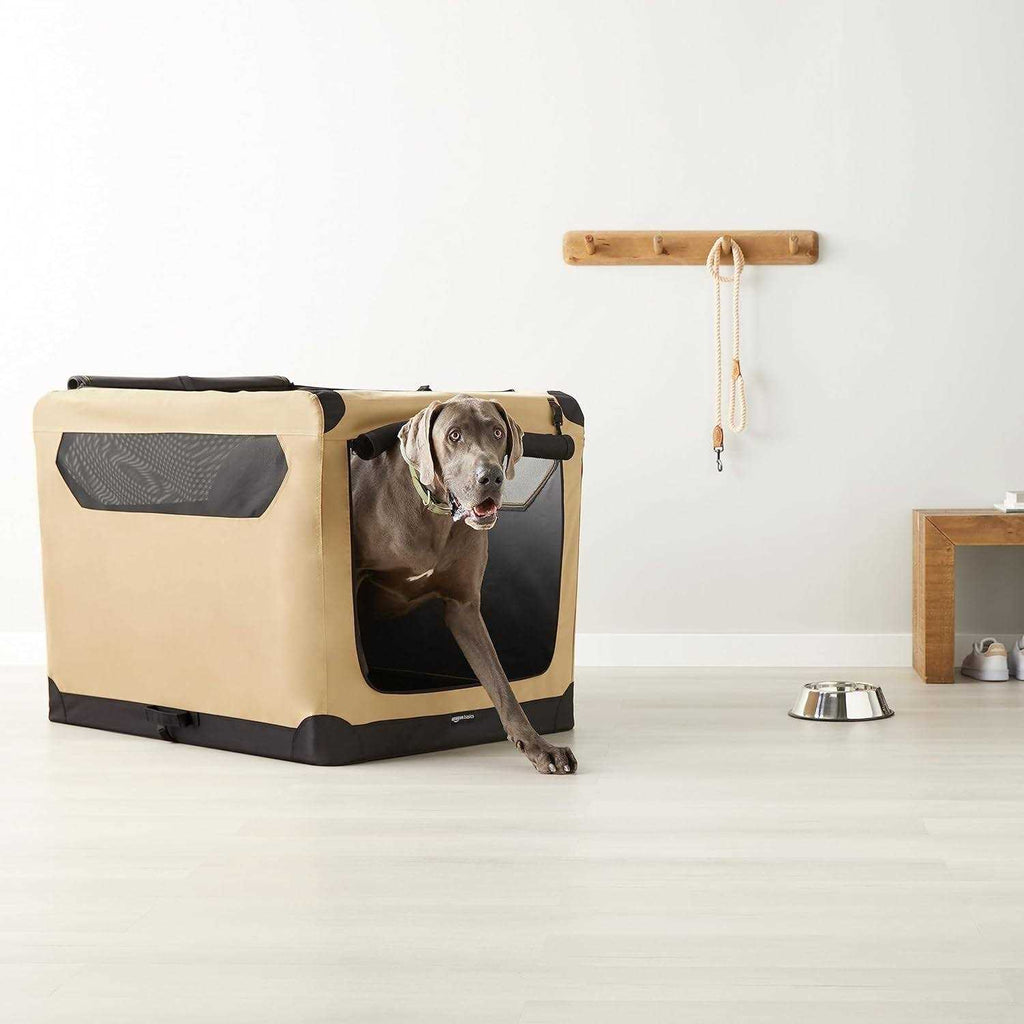 2-door Soft-sided Folding Travel Crate Dog Kennel H142