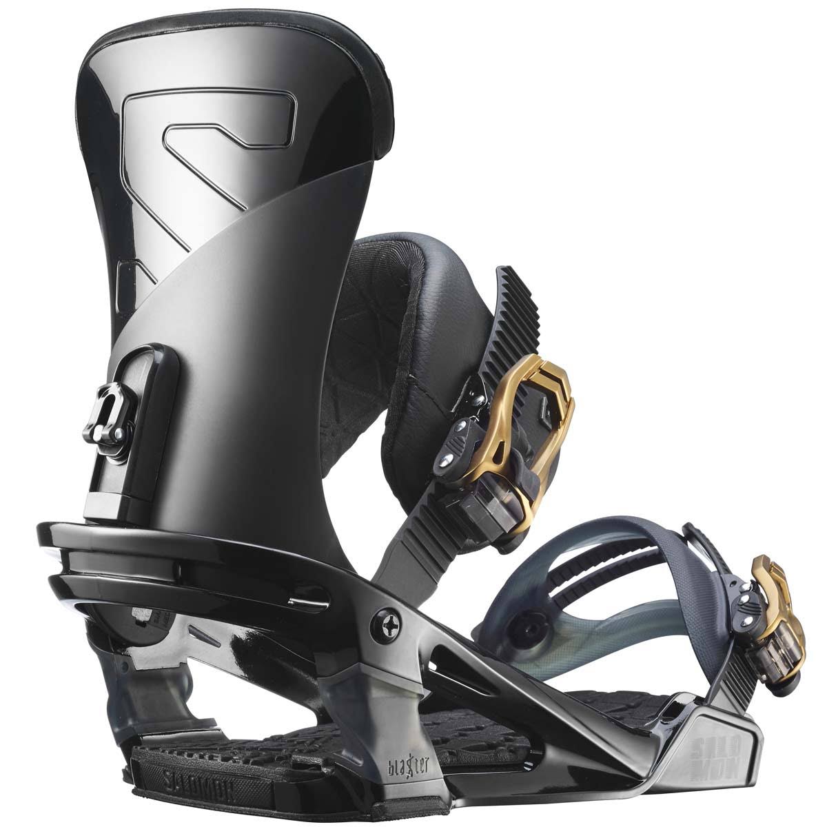 Black Snowboard Bindings O2248