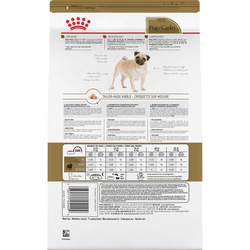 Pug Adult Dry Dog Food R609468