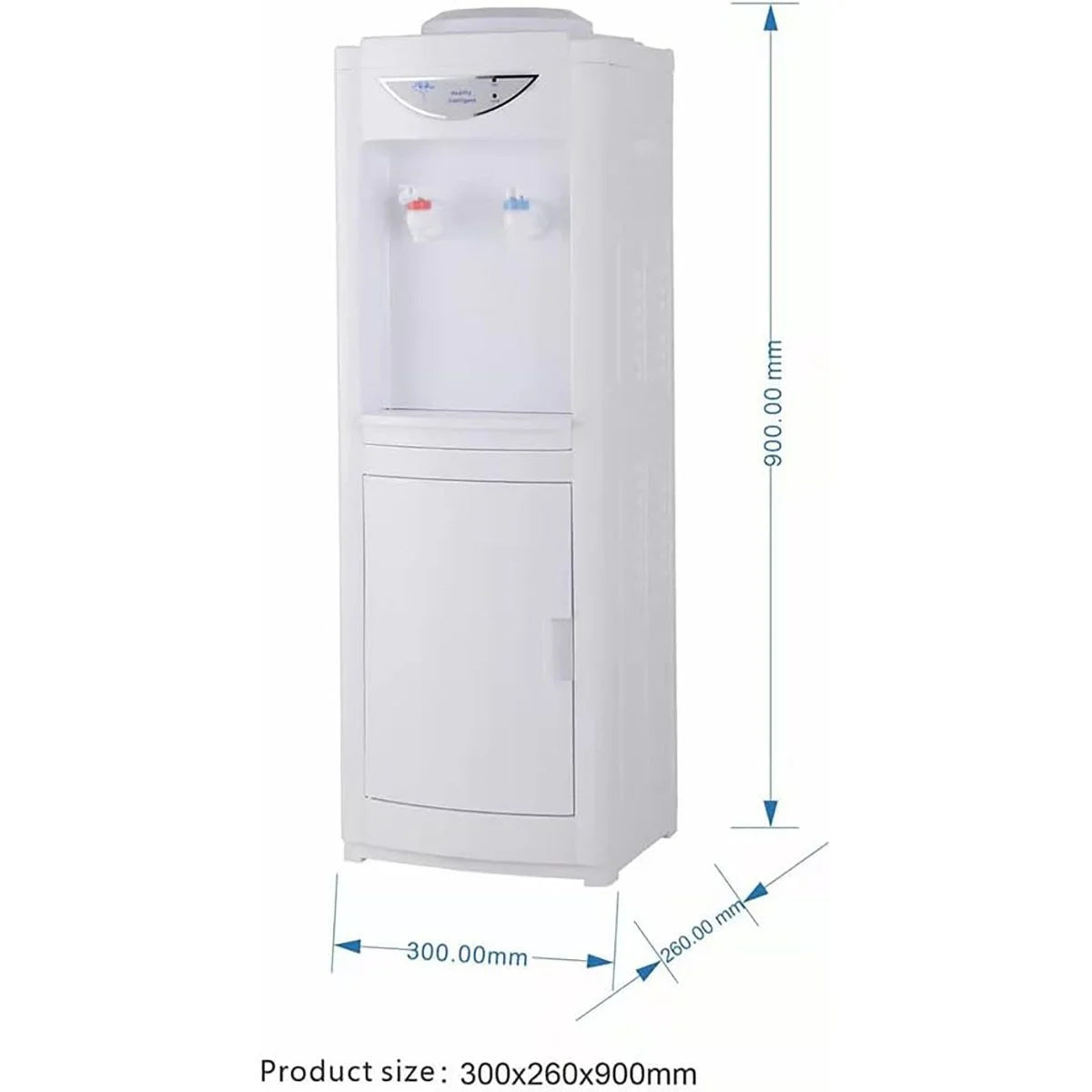 Water Cooler Dispenser, Hot & Cool Top Loading, 5 Gallons V63318