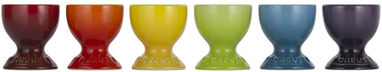Set of 6 Stoneware Egg Cups I149