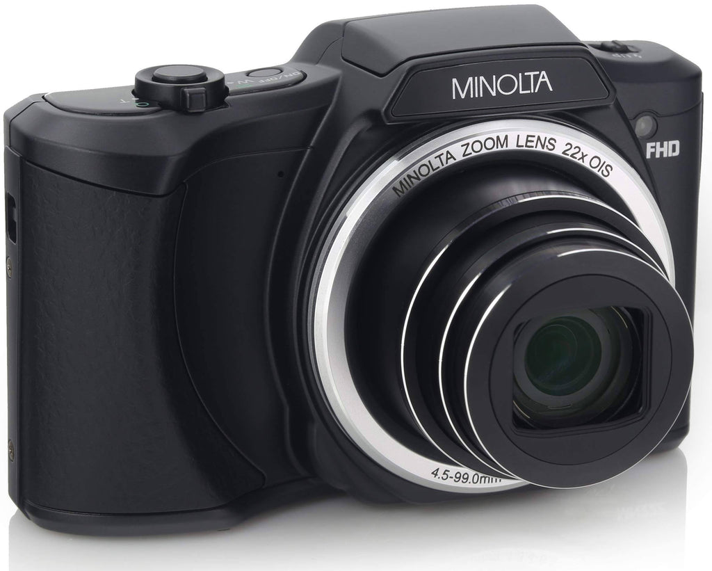 20.0-Megapixel 1080p Full HD Wi-Fi Digital Camera with 22x Zoom (Black) E77245