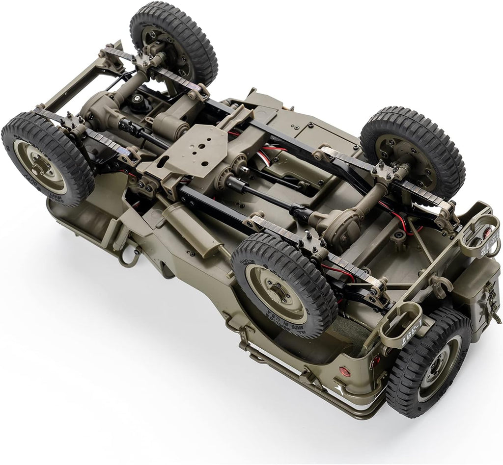 1/12 1941 MB Scaler RC Jeep 4x4 RTR RC Rock Crawler Military B84233