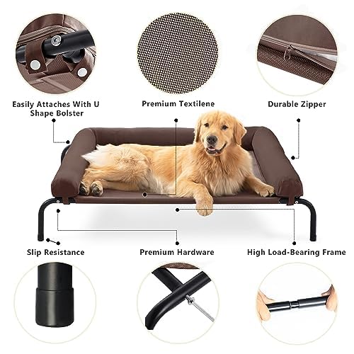 Cooling Elevated Dog Bed with Breathable Mesh I6303