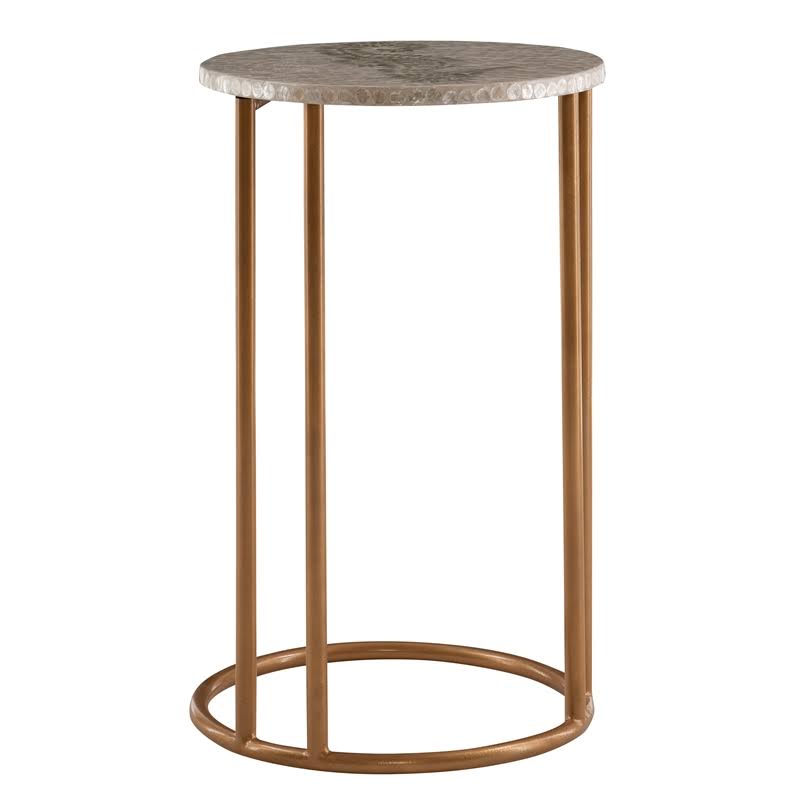 Gold Metal Accent C Table F8817