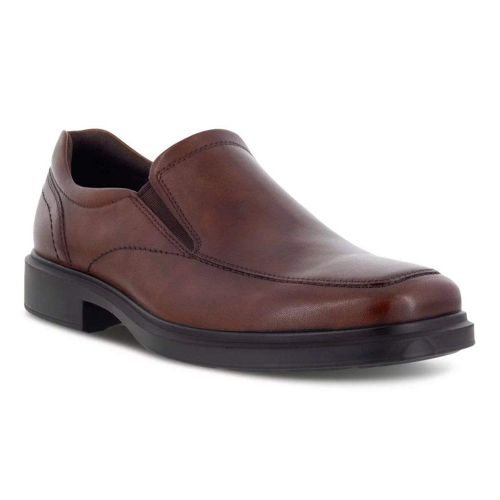 Cognac Leather Slip-on Shoes G13133