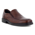 Cognac Leather Slip-on Shoes G13133