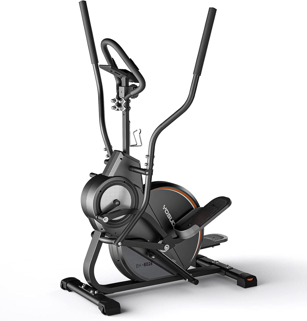 3-in-1 Elliptical Machine Stair Stepper Trainer with 16 Resistance J6503