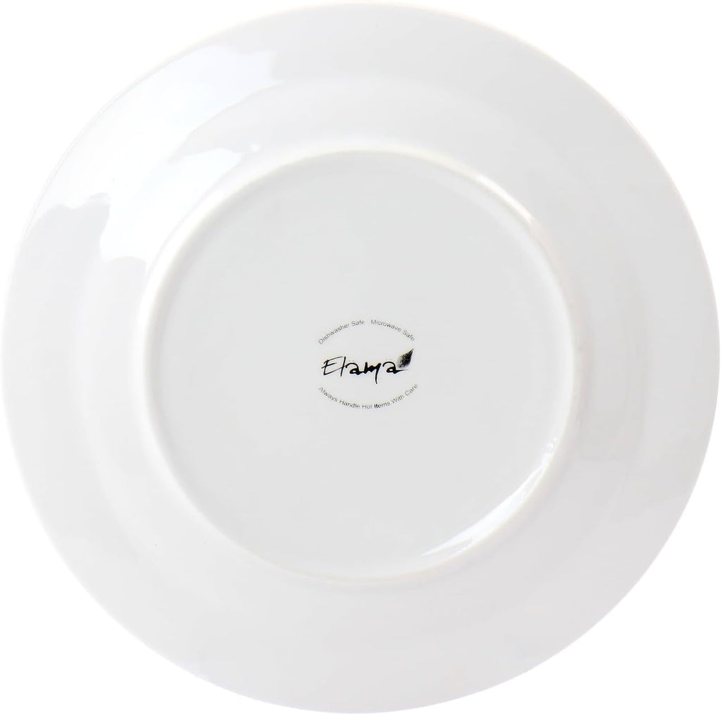 16 Piece Round Porcelain Dinnerware Set L260081