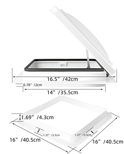 Manual 14" x 14" Roof Vent O4862