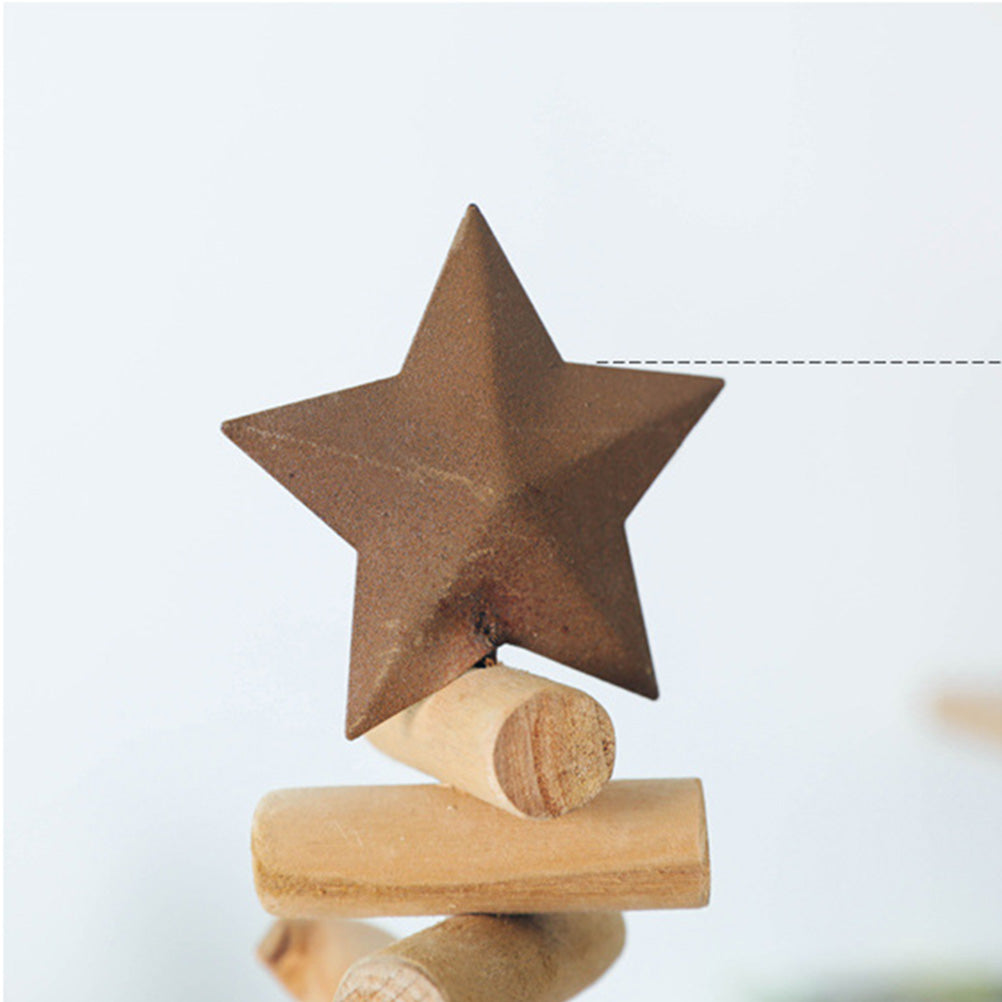 Wooden Christmas Tree Ornament Decorative Xmas Tree Size L H303877