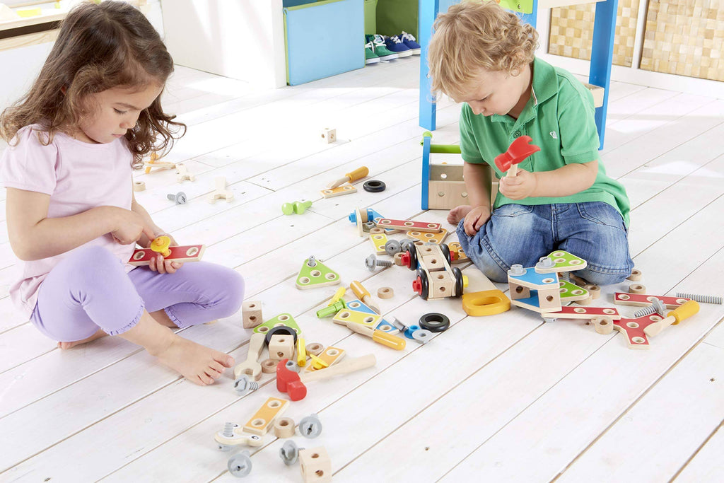 Wooden Toolbench Pretend Builder Set D542