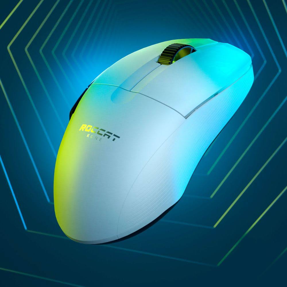 White Wireless Optical Gaming Mouse P419