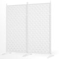 White Folding Room Divider N620