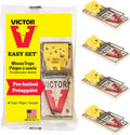 4 Pack Wooden Mouse Trap P585