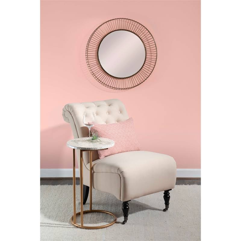 Gold Metal Accent C Table F8817