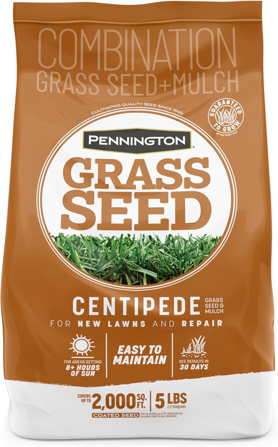 Centipede Grass Seed & Mulch 5 LB T63812
