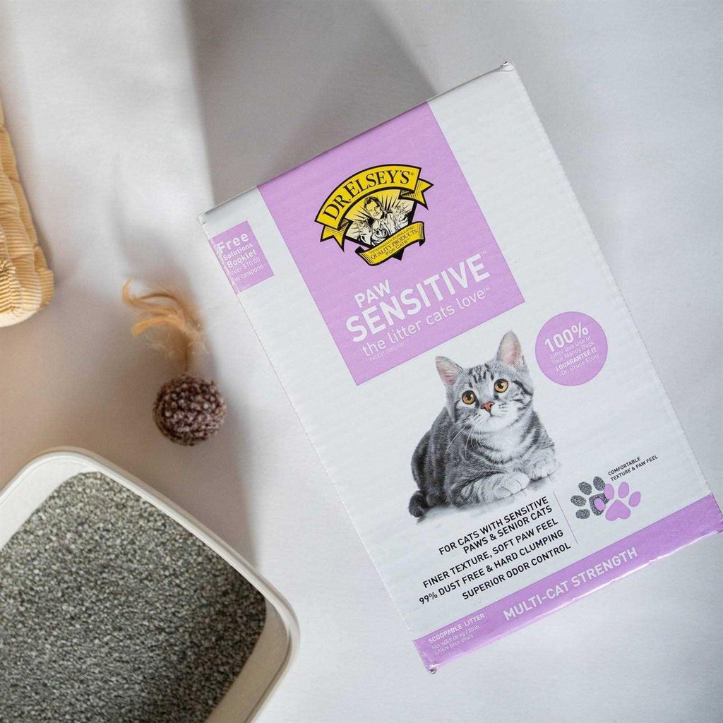 Paw Sensitive Clumping Multi-Cat Clay Litter Y77444