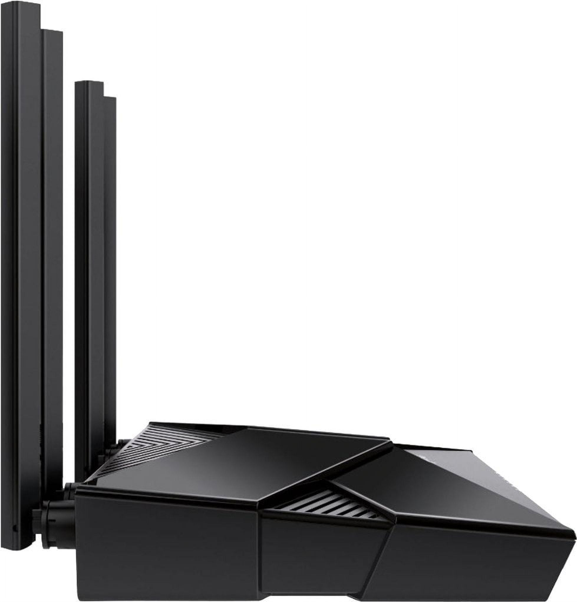Black Dual-Band Wi-Fi 6 Router C5279