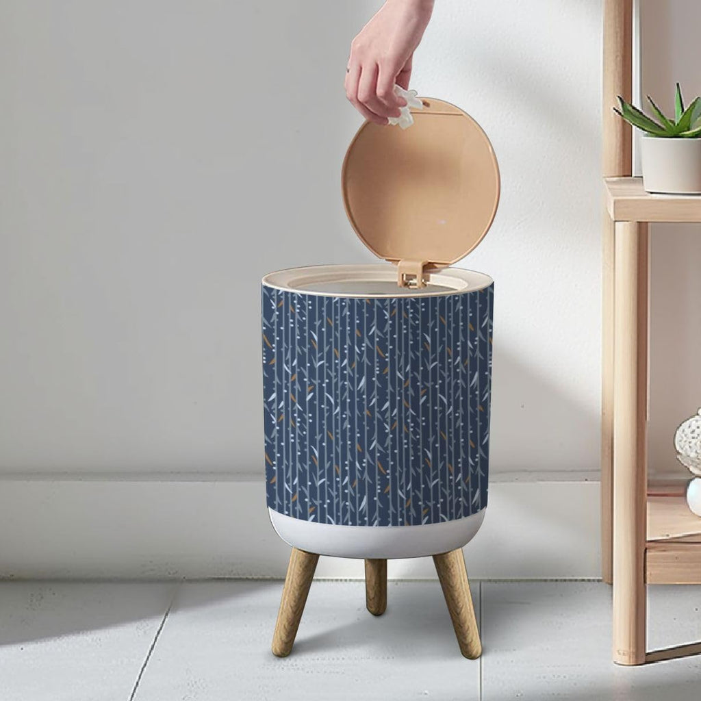 Small Garbage Bin with Lid 7L N62879