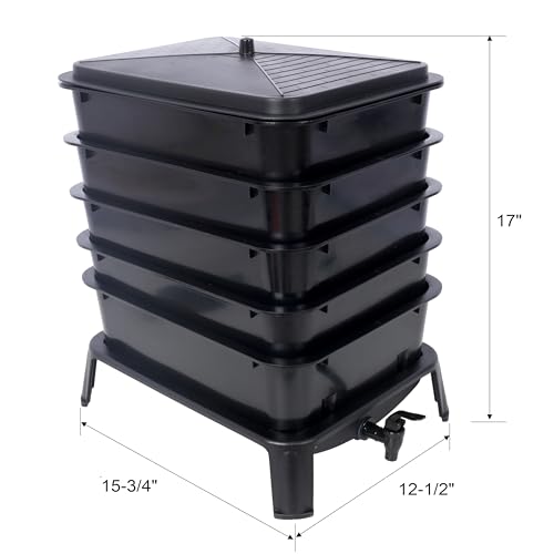 5-Layer 50L Worm Compost Bin Q539888
