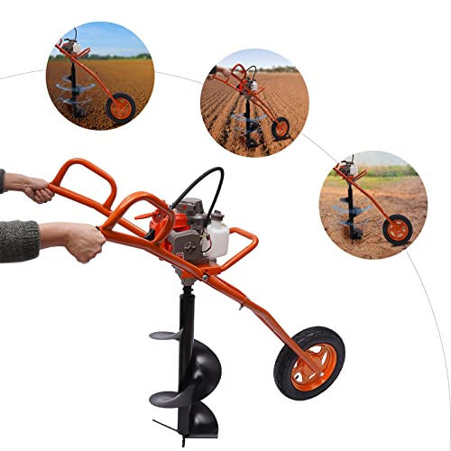 3HP Gas Powered Earth Auger with 11" Bit B908192