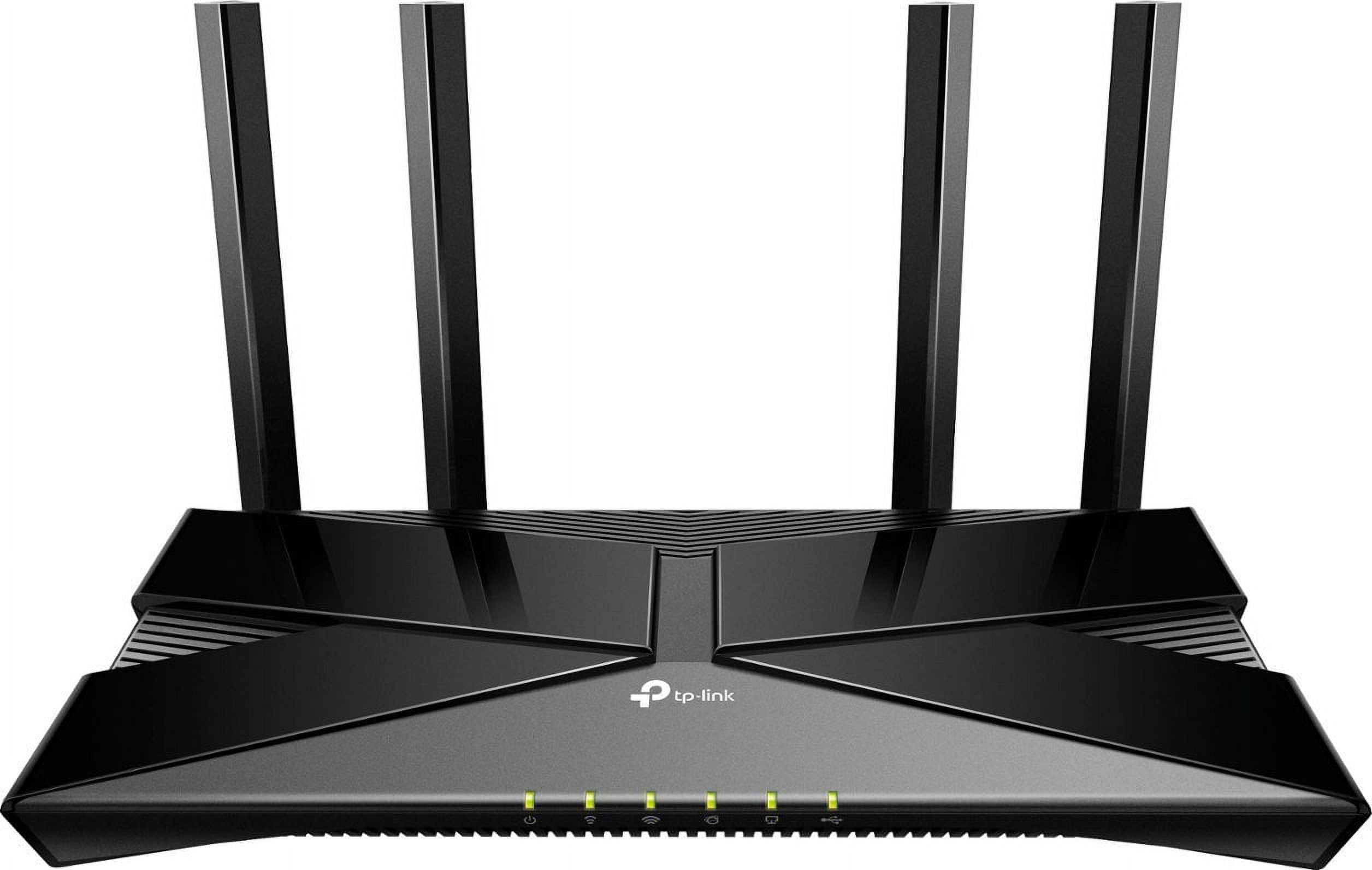 Black Dual-Band Wi-Fi 6 Router C5279