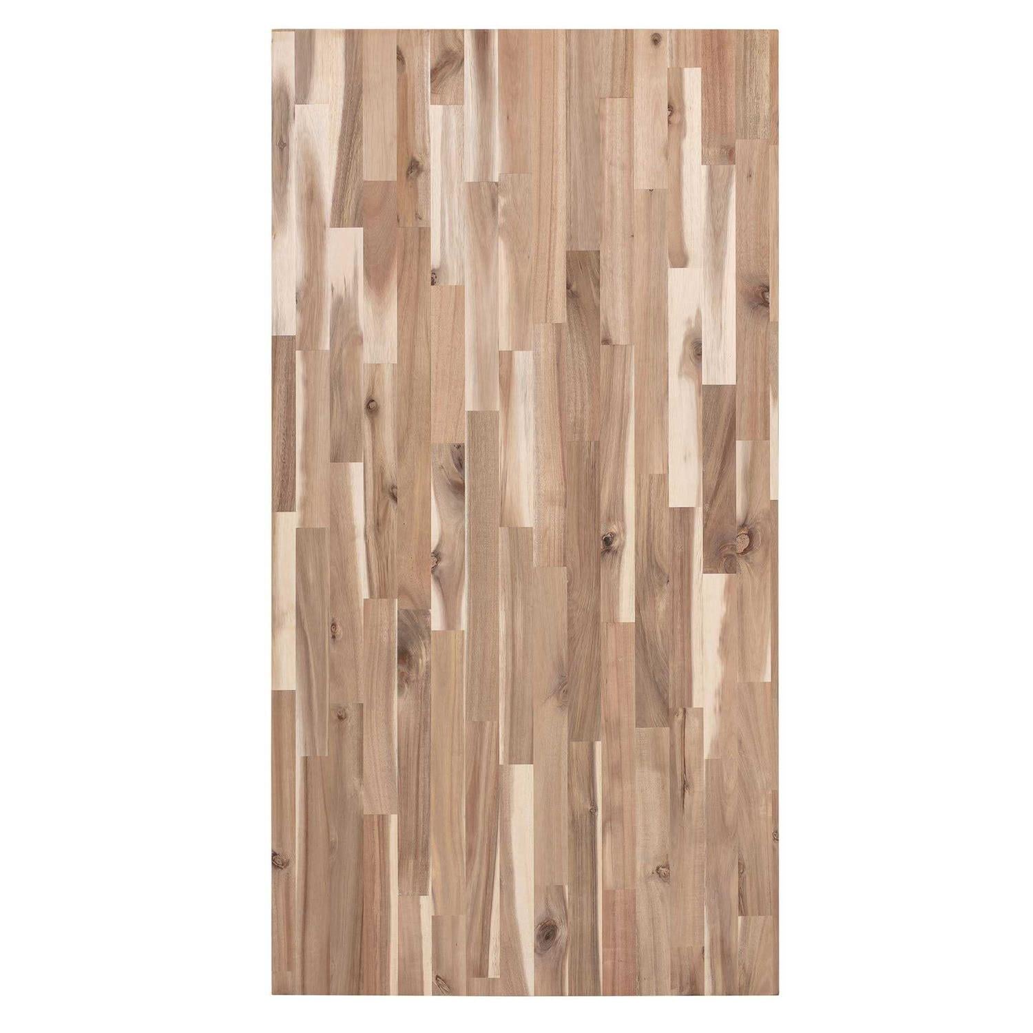 Natural Straight Butcher Block Acacia Countertop W52418