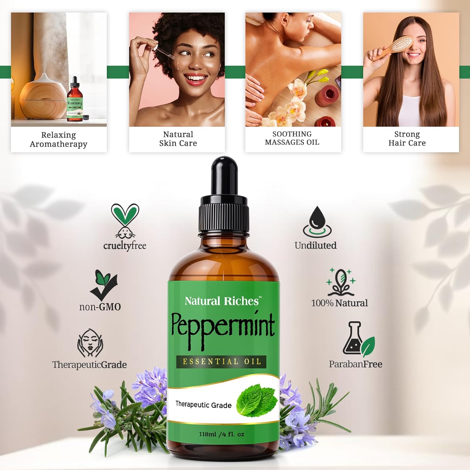 4 fl oz Rosemary Essential Oil K542525