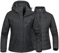 Women's 3 In 1 Waterproof Ski Jacket I615