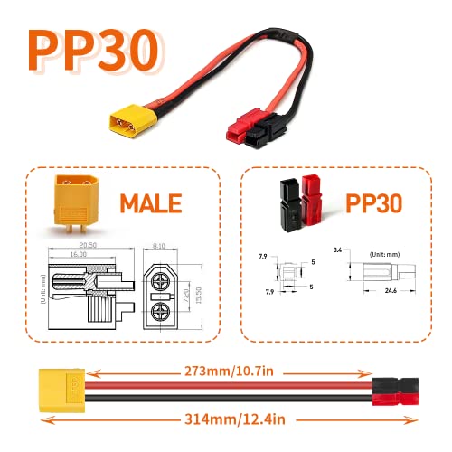 Electric Bike Battery Cable Adapter Y11868