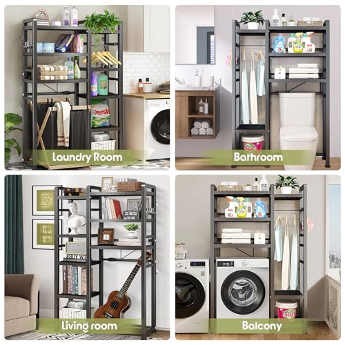 Over The Toilet Storage Cabinet with Toilet Paper Holder Stand O73172
