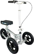 Silver All Terrain Knee Scooter with Shock Absorber U67207