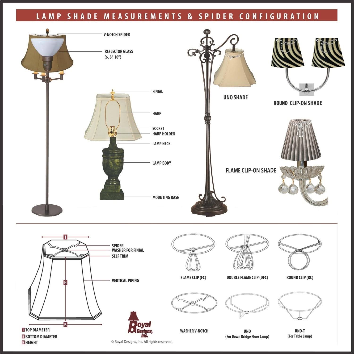 Beige 20x22 Deep Empire Lamp Shade U264
