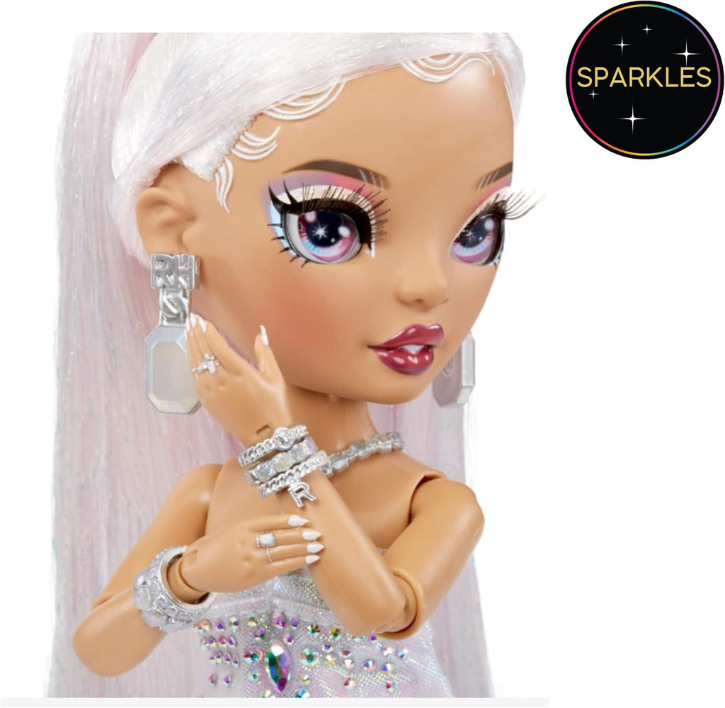 Rainbow High Doll with Multicolor Hair and Iridescent Gown H87153