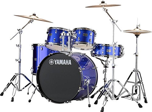 5pc Shell Pack with 22" Bass Drum, Black Glitter U199023