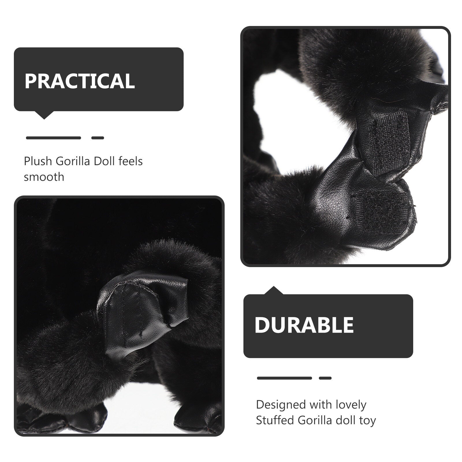 Large Plush Gorilla Doll X11420