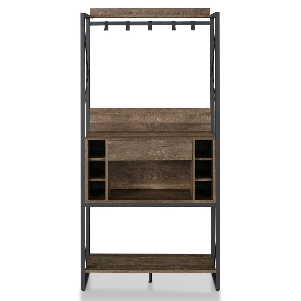 Metal and Wood Baker's Rack Z754846