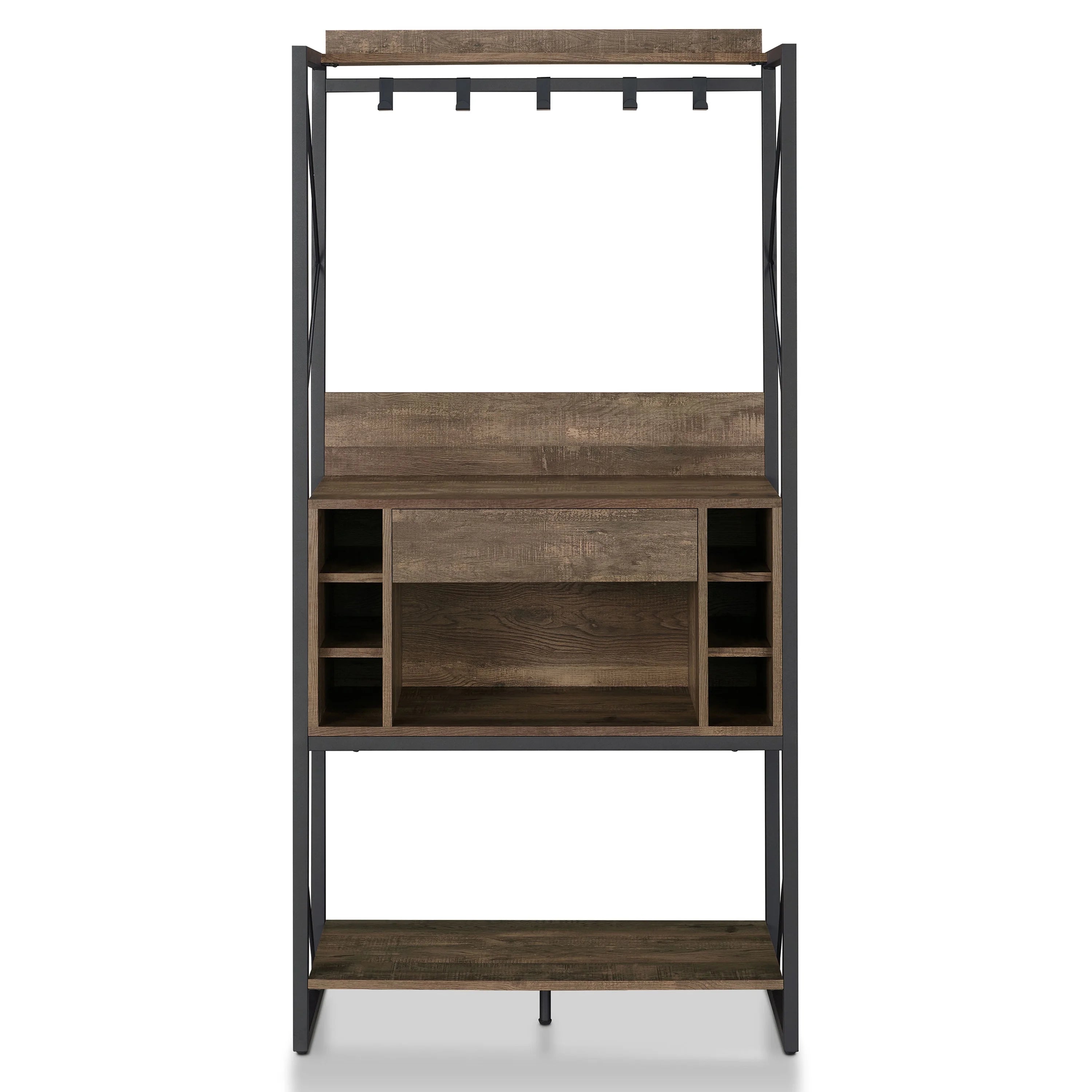 Metal and Wood Baker's Rack Z754846